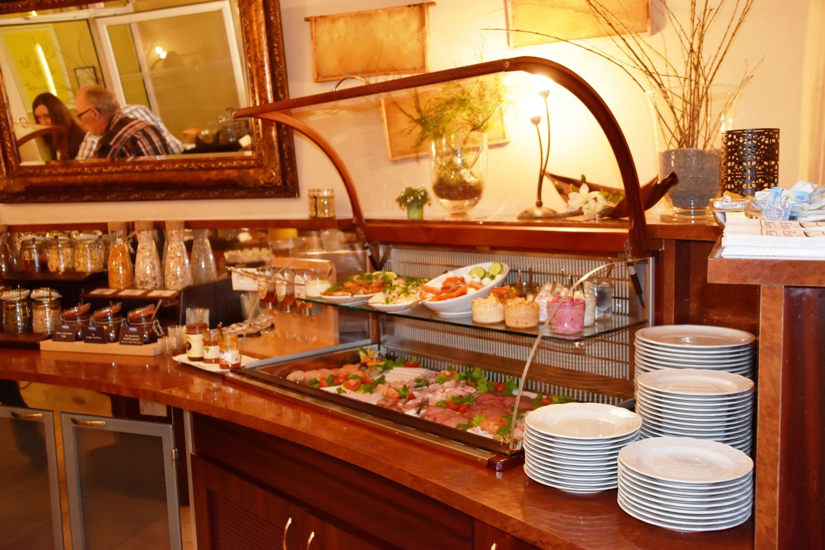 Frühstücksbuffet im Hotel Europa